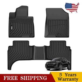 D6rhbf59842 Viwik Floor Mats Liners For Hyundai Santa Cruz 2022 2023 2024 All Weather Tpe