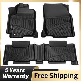 Dtgy6j487 Viwik Floor Mats Liners Fortoyota Rav4 2013-2018 All Weather Black Tpe Rubber Zc