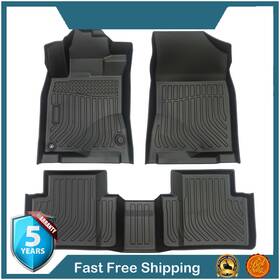 Fit687462 Viwik Front And Rear Car Floor Mats Liners For 2016-2021 Honda Civic Sedan/hatchback Tpe