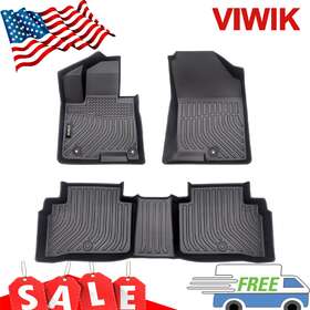 Fuy131381 Viwik Car Floor Liners Mats For 2022 2023 Hyundai Tucson Tpe All-weather Black