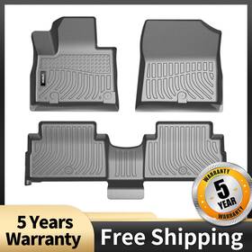 Grdfg256471 Viwik Floor Mats For Hyundai Santa Fe 2021-2023 Hybrid Rubber Liner All Weather Tpe