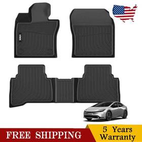 Kac141287 Viwik Floor Mat Liners Waterproof For Toyota Prius 2023-2024 All Weather Rubber Black