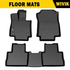 Mia812291 Viwik For Toyota Rav4 2019 2020 2021 Floor Mats Liner Tpe Rubber Waterproof Black