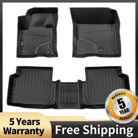 Sdfv5984781fd Viwik Floor Mats Liners For Ford Escape 2020-2022 All-weather Tpe Rubber Black Car