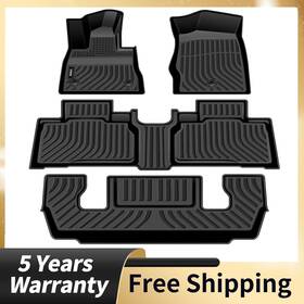 Sr2f56thb484 Viwik Floor Mats For Ford Explorer 6 Seat 2020-2024 All Weather Tpe Rubber Liners