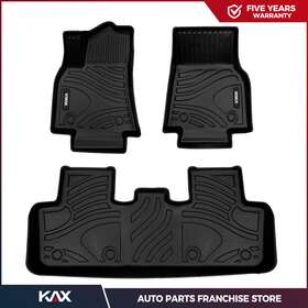 Veh662414 Viwik Car Floor Mats Liners For Tesla Model Y 2020-2021 Tpe Rubber Black Replacement