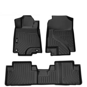Viw170003 Viwik Us Floor Mats For Honda Cr-v 2012-2016 Tpe Not Touring Ex-l All Weather