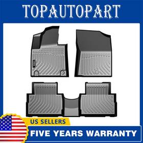 Viw184777 Viwik Floor Mats For Hyundai Santa Fe 21-2023 Rubber Liners Not Hybrid Tpe 3pcs