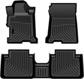 Viw517457 Viwik For 2013-2017 Honda Accord Sedan Rubber Mats All Weather Tpe Floor
