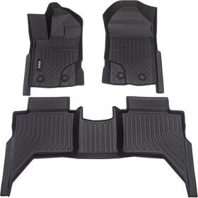 Viw847648 Viwik For Ford Ranger Supercrew Cab 2019-2023 All Weather Tpe Rubber Liners Floor Mats
