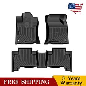 Viwik452505 Viwik Floor Mats For 2013 2014-2024 Toyota 4runner Tpe All Weather Rubber Liners