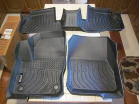 Vk0ff014001 Viwik Tpe All Weather Floor Mats Liners Fit For 2012-2018 Ford Focus Font And Rear Rows