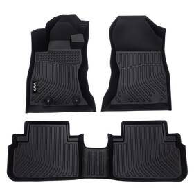 Vk0ffm03100u1 Viwik Floor Mats Fit For Subaru Forester 2019-2024 Car All Weather Prot