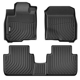 Xia78010 Viwik Tpe 3d Molded Rubber Liners All Weather Floor Mats For Honda Hr-v 2023-2024
