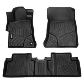 Xia812444 Viwik Front Rear Set Floor Mats All Weather Tpe For Honda Civic 2012 2013 2014 2015