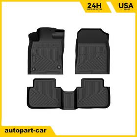 Viw840072 Viwki For Honda Civic 2022-2024 Without Usb Black Floor Mats Liners
