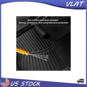 Dd387388801s Vlat New 4pcs Right/left Floor Mats Cargo Liner Trunk Mat Set For Honda Cr-v 2023
