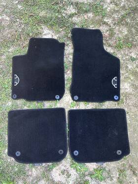 1c1-061-370-wgk Volkswagen Oem 98-10 New Beetle Mojomats Premium Carpeted Floor Mats Mk4 Jetta