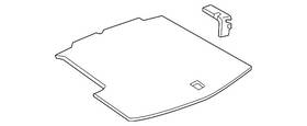 1j5-863-463-r-1bs Volkswagen Genuine Trunk Lining