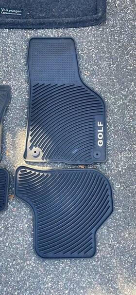1k1061552h041 Volkswagen 2008-2013 Golf Mk6 All Weather Floor Mats 1k1061552h041 Volkswagen 2008-2013 Golf Mk6 All Weather Floor Mats