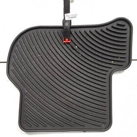 1k1061553h041 Volkswagen Vw Rabbit Gti 2005-2014 Rubber Oem Rear Driver Floor Mat - Black
