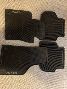 232.vw1l14 Volkswagen 2011-2018 Jetta Rubber Floor Mat Set