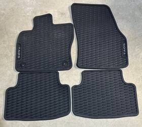 2gj06153082v Volkswagen 2022-2024 Taos Rubber Floor Mat Set Oem 2gj06153082v Volkswagen 2022-2024 Taos Rubber Floor Mat Set Oem