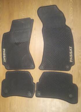 3b1061550 Volkswagen Vw Passat 03-05 B5 B5.5 Oem Rubber Monster Floor Mat Set 4 Front / Rear