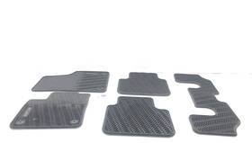 3cn061550 Volkswagen 2018-2019 Vw Atlas Interior All Weather Rubber Floor Mat Set X5 Oem