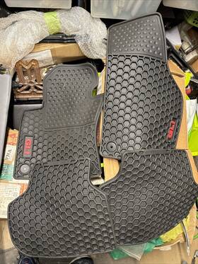 507.061.550.a.041 Volkswagen 2011-2018 Jetta Gli Rubber Oem Floor Mat Set Front And Rear All Weather