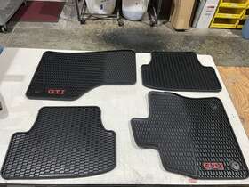 5g1061550b Volkswagen Mk7 Vw Gti All Weather Floor Mats Rubber Genuine Oem 2015-2021