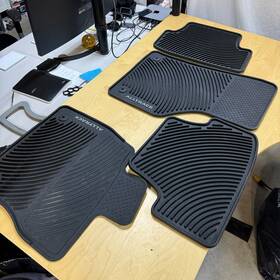 5g9061550 Volkswagen Vw Alltrack Rubber Floor Mats - 2017 2018 2019 2020 2021
