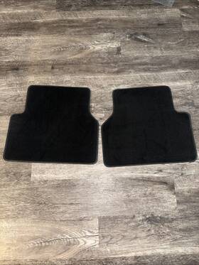 5n0.864.451 Volkswagen 2007-17 Genuine Oem Vw Tiguan Rear Black Carpet Floor Mat Set Of 2