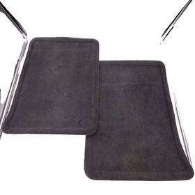 Prd04019rrm Volkswagen Vw Golf 2004 Oem Rear Left Right Black Carpet Floor Mats
