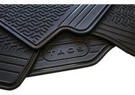 Vw009 Volkswagen Floor Mats Set Of All Weather Oem Taos 2021-2024