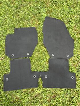 Volvo 31377830 11-18 S60 V60 Dark Gray Black Carpet Oem Floor Mat Full Set