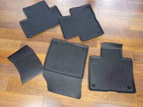 32261601 Volvo 2016 - 2025 Xc90 Floor Interior Rubber Cover Mat Set Of 5 Oem