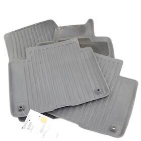 32332360 Volvo Set Of 4 Oem Off Black Rubber Floor Mats Fits S90 V90xc 2017-2024