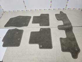 39866274 Volvo 07-14 Genuine Xc90 Floor Mats Set Oem Carpet Covers Pads Liners Tan Cream