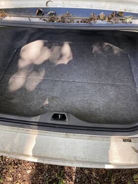 8641861 Volvo Oem 2001-2007 S60 Trunk Floor Mat Liner Spare Tire Cover Carpet
