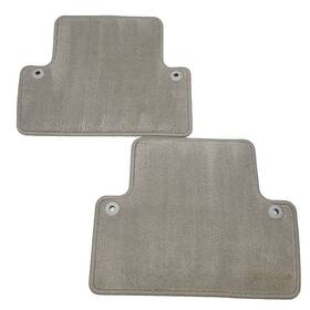 8687668 Volvo S40 2004-2012 Oem Rear Gray Carpet Floor Mats Left Right