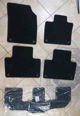 32262732 Volvo V526-5s Tufted Textile Floor Mat Set Xc90 Nib 1st 2nd And 3rd Row Read