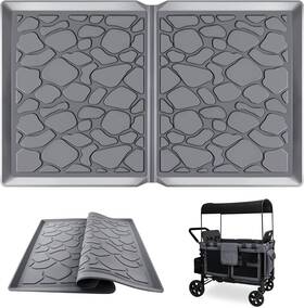 W4g-01 Voonke All Weather Silica Mat For Wonderfold Wagon W4 Models 33.8 20.6 0.78in Gray