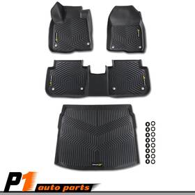 Zp-02cfm1356zbk Vr Auto Parts 4pcs Floor Mats Cargo Liner All Season Tpe Fit For 2023-2024 Honda Cr-v