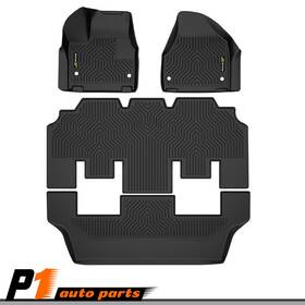 Zp022001 Vr Auto Parts All Weather Tpe 3d Floor Set Liner Mats Fit For 2017-25 Chrysler Pacifica