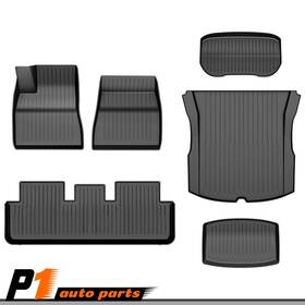 Zp052109 Vr Auto Parts All Weather Tpe Floor Mats Cargo Liner Fit For 2024 2025 Tesla Model 3 Highland