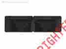 W207 Weathertech New Trim To Fit Rear Rubber Mats For Ford Black