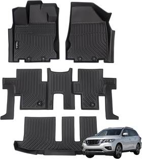 Jx35 Wailtnb 749753091667 Tpe Floor Mats Set For 2013-2020 Nissan Pathfinder Infiniti Qx60