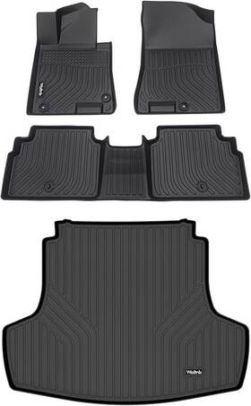 Gin-k5 Wailtnb 21-24 Floor Mats And Cargo Liner For Kia K5 2021-2024 2025 Only Fwd Models