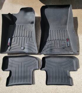 01412-rev1 Weathertech 01375/rev1 Weather Tech Floor Liners Front Back - 01375rev1 R01416rt